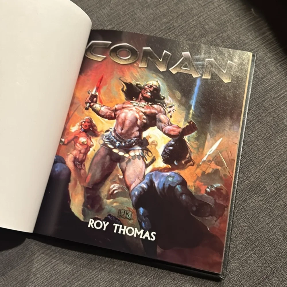 Conan Exclusive Excerpted Edition Book Roy Thomas 2007 Hard Cover